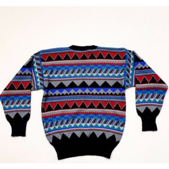 Vintage Meister Knit Acrylic Wool Cardigan Cosby Sweater Size Small S - Picture 6 of 6